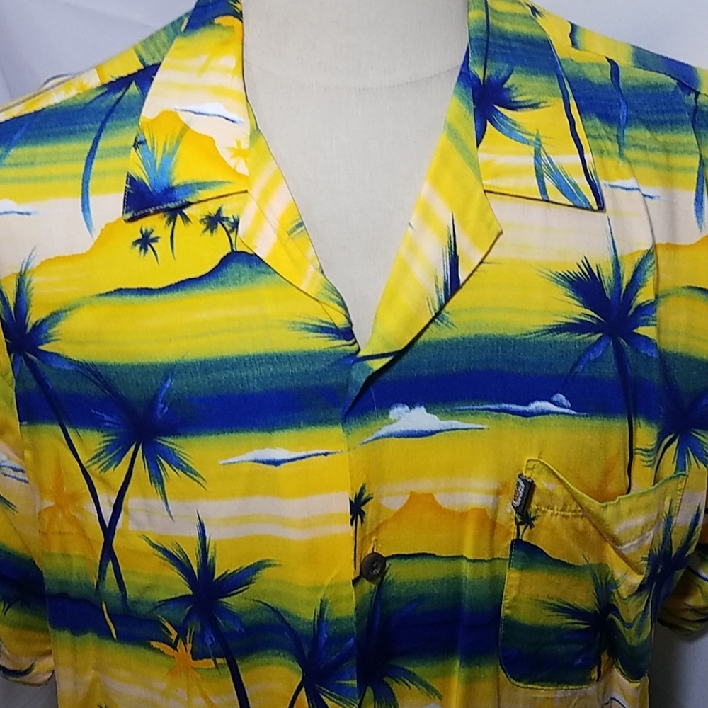 Pineapple Connection Hawaiian Button Down Shirt - image 3